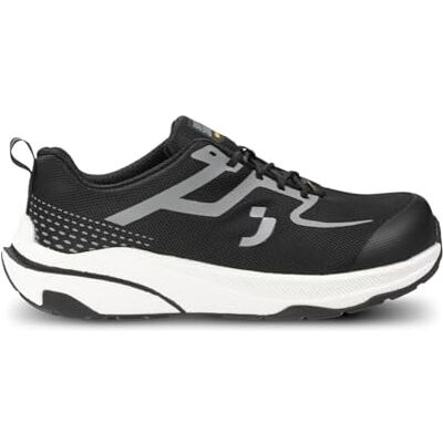 SAFETY JOGGER Freedom S1PS Chaussures de sécurité basses unisexe sans métal ESD S1 PS, noir/blanc, 40 EU SAFETY JOGGER Freedom S1PS Chaussures de sécurité basses unisexe sans métal ESD S1 PS, noir/blanc, 40 EU
