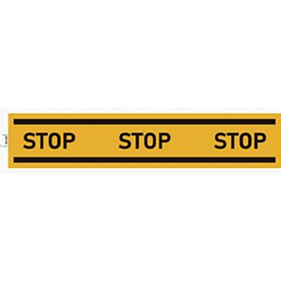 EXACOMPTA Réf. 67025E 1 bande adhésive STOP jaune 100 m pour marquage au sol ou mural Avertissement des risques et des zones de danger Dimensions de la bande : 100 x 20 cm EXACOMPTA Réf. 67025E 1 bande adhésive STOP jaune 100 m pour marquage au sol ou mural Avertissement des risques et des zones de danger Dimensions de la bande : 100 x 20 cm
