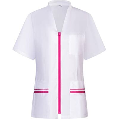 MISEMIYA Chemise Sanitaire Femme Uniforme Sanitaire Uniforme HOSTELERIA 712, Rose 22, M MISEMIYA Chemise Sanitaire Femme Uniforme Sanitaire Uniforme HOSTELERIA 712, Rose 22, M