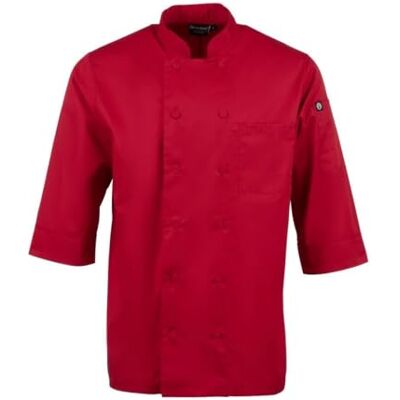 Chef Works Colour by JLCL-RED-XL Vesteà manches 3/4 Rouge Taille XL Chef Works Colour by JLCL-RED-XL Vesteà manches 3/4 Rouge Taille XL