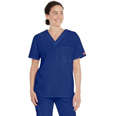 Dickies Chemise médicale à col en V Signature Chemise de brosse médicale Homme (lot de 1) Dickies Chemise médicale à col en V Signature Chemise de brosse médicale Homme (lot de 1)