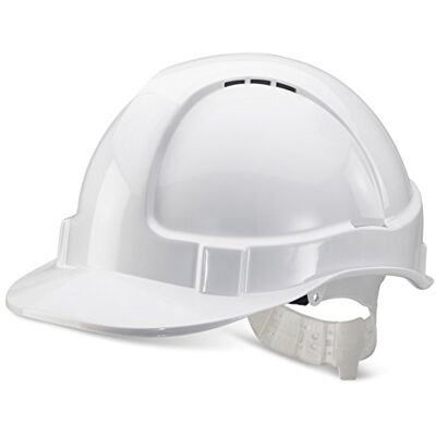 Beeswift Casque de sécurité ventilé ECONOMY BLANC Beeswift Casque de sécurité ventilé ECONOMY BLANC