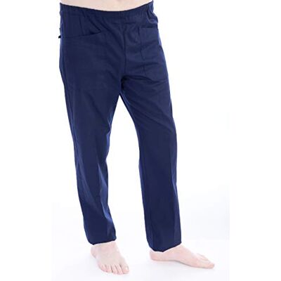 GIMA 21534 Pantalon, coton/polyester, unisexe, taille L, bleu GIMA 21534 Pantalon, coton/polyester, unisexe, taille L, bleu