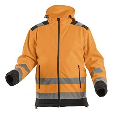 Högert Veste de sécurité imperméable « Argent » 300 g/m² Orange, Orange, S Högert Veste de sécurité imperméable « Argent » 300 g/m² Orange, Orange, S