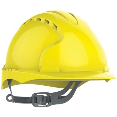 JSP Casque EVO2 ventilé glissière jaune JSP Casque EVO2 ventilé glissière jaune