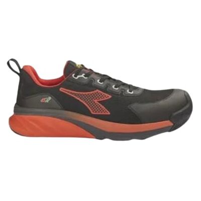 Diadora Utilitaire, Chaussures de travail Vortex DA2 Low S3S SC FO SR HRO ESD, C1462 Black Red, 45 EU Diadora Utilitaire, Chaussures de travail Vortex DA2 Low S3S SC FO SR HRO ESD, C1462 Black Red, 45 EU