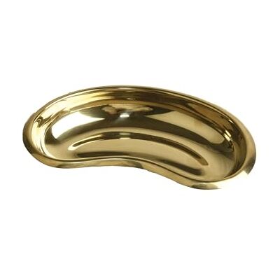 GIMA Haricot réniforme en inox doré 6", 37750 GIMA Haricot réniforme en inox doré 6", 37750