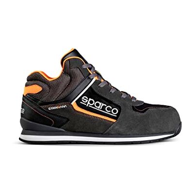SPARCO Gymkhana ESD S1PS SR FO HRO Chaussures de sécurité légères Metal Free Semelle antidérapante résistante à la chaleur de contact (HRO) Chaussures de sécurité Style Sneakers, Gris SPARCO Gymkhana ESD S1PS SR FO HRO Chaussures de sécurité légères Metal Free Semelle antidérapante résistante à la chaleur de contact (HRO) Chaussures de sécurité Style Sneakers, Gris
