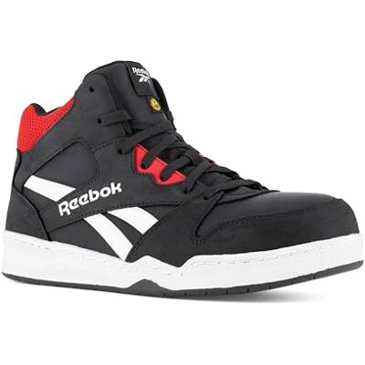 Reebok Baskets de sécurité montantes noire et rouge WORK S3 SRC ESD 37 Noir / Rouge Reebok Baskets de sécurité montantes noire et rouge WORK S3 SRC ESD 37 Noir / Rouge
