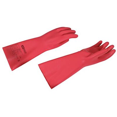 KS TOOLS 117.1757 Gants de protection isolés pour électricien en latex naturel, taille 10 KS TOOLS 117.1757 Gants de protection isolés pour électricien en latex naturel, taille 10