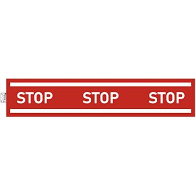 EXACOMPTA Réf. 67017E 1 bande adhésive STOP rouge 100 m pour marquage au sol ou mural Avertissement des risques et des zones de danger Dimensions de la bande : 100 x 20 cm EXACOMPTA Réf. 67017E 1 bande adhésive STOP rouge 100 m pour marquage au sol ou mural Avertissement des risques et des zones de danger Dimensions de la bande : 100 x 20 cm