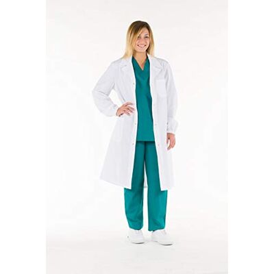 GIMA Blouse blanche, TAGLIA 48, Blanc, 1 GIMA Blouse blanche, TAGLIA 48, Blanc, 1