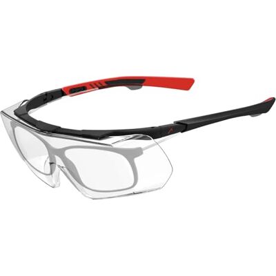 ACE Evo OTG Lunettes de travail pour porteurs de lunettes Sur-lunettes de protection pour le travail Construction, artisanat & industrie EN 166 Noir ACE Evo OTG Lunettes de travail pour porteurs de lunettes Sur-lunettes de protection pour le travail Construction, artisanat & industrie EN 166 Noir