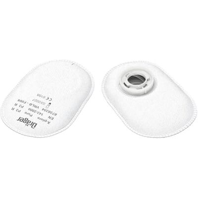 Dräger X-plore Baïonnette Filtre à particules Pure P3 pour aérosols/particules 1 paire Filtres de rechange pour masques complets et demi-masques X-plore 3300, 3500 et 5500 Dräger X-plore Baïonnette Filtre à particules Pure P3 pour aérosols/particules 1 paire Filtres de rechange pour masques complets et demi-masques X-plore 3300, 3500 et 5500