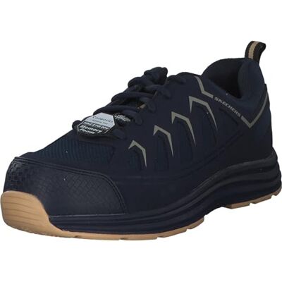 Skechers Malad II ESD Composite Safety Toe, Chaussure de scurit Homme, Navy, 39.5 EU Skechers Malad II ESD Composite Safety Toe, Chaussure de scurit Homme, Navy, 39.5 EU