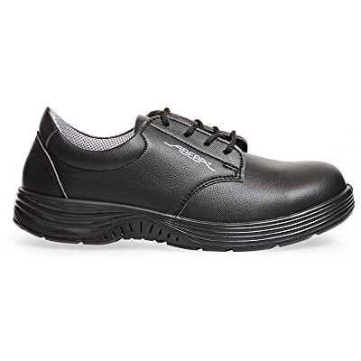 Abeba BB493-43 X-Light Chaussures de sécurité à lacets en microfibre, S2, FO, SRC, Taille 43, Noir Abeba BB493-43 X-Light Chaussures de sécurité à lacets en microfibre, S2, FO, SRC, Taille 43, Noir