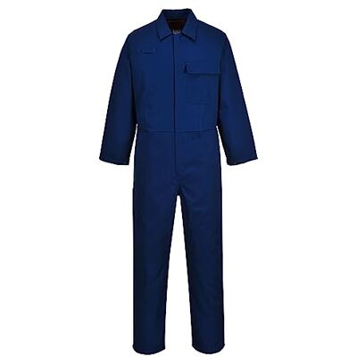 Portwest C030 Salopette Industrielle Retardatrice De Flamme Pour Hommes Marine, 4XL Portwest C030 Salopette Industrielle Retardatrice De Flamme Pour Hommes Marine, 4XL