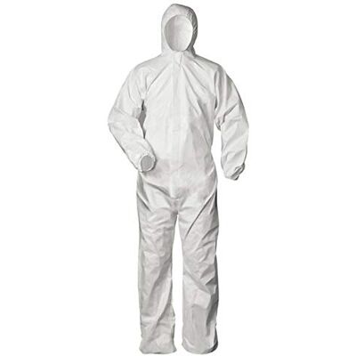clickandtools Combinaison de protection contre les risques d'infectation Couleur : blanc Taille XXL clickandtools Combinaison de protection contre les risques d'infectation Couleur : blanc Taille XXL