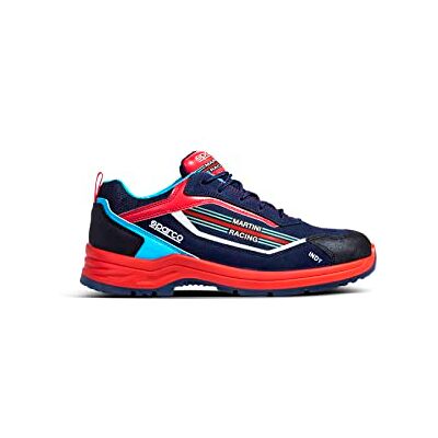 SPARCO Indy S2 Chaussures de sécurité, Bleu marine rouge, 43 EU SPARCO Indy S2 Chaussures de sécurité, Bleu marine rouge, 43 EU