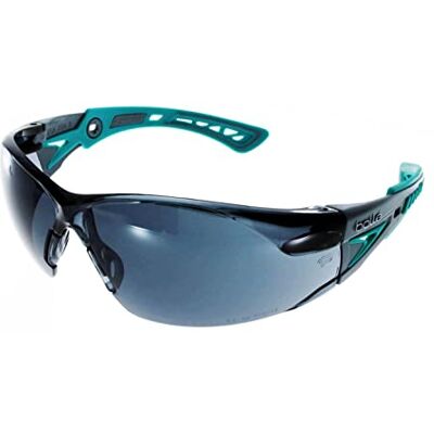 bollé Bolle RUSH+ Petites lunettes de protection, branches gris/vertes, verres fumés BL-RUSHPSPSFG bollé Bolle RUSH+ Petites lunettes de protection, branches gris/vertes, verres fumés BL-RUSHPSPSFG