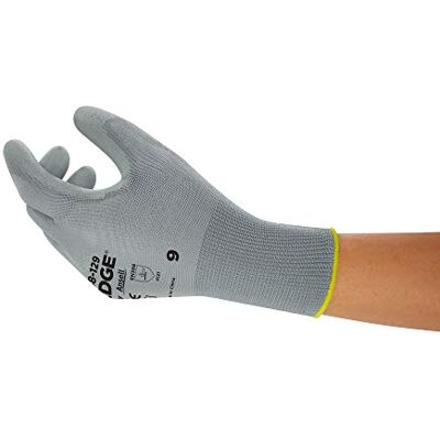 Ansell EDGE 48-129 Gants de Travail Multi-Usage, Protection Polyvalente, Bricolage, Peinture, Mécanique, Manutention, Lavable, Blanc (12 Paires) Ansell EDGE 48-129 Gants de Travail Multi-Usage, Protection Polyvalente, Bricolage, Peinture, Mécanique, Manutention, Lavable, Blanc (12 Paires)
