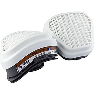 GVS SPR497 Paire de Filtres de Rechange A2P3 GVS SPR497 Paire de Filtres de Rechange A2P3