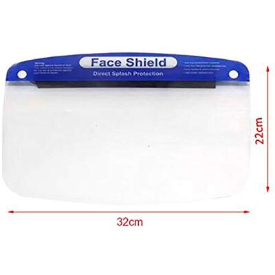 EXACOMPTA Réf. 80358D 1 Visière individuelle de protection ExaScreen en polycarbonate 31,5 x 19,5cm EXACOMPTA Réf. 80358D 1 Visière individuelle de protection ExaScreen en polycarbonate 31,5 x 19,5cm