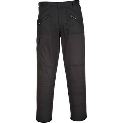 Portwest Black S887 Pantalon de travail avec poches genouillères Longueur de jambe 31 (longueur standard) Noir Portwest Black S887 Pantalon de travail avec poches genouillères Longueur de jambe 31 (longueur standard) Noir