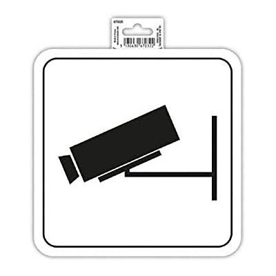 EXACOMPTA Réf. 67032E 1 panneau autocollant VIDÉO SURVEILLANCE En PVC traité anti-dérapant et résistant aux UV Dimensions du panneau : 20 x 20 cm Coloris noir et blanc EXACOMPTA Réf. 67032E 1 panneau autocollant VIDÉO SURVEILLANCE En PVC traité anti-dérapant et résistant aux UV Dimensions du panneau : 20 x 20 cm Coloris noir et blanc