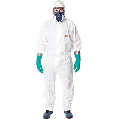 3M ™ 4545 Vêtement de protection 5/6, PP+PE stratifié microporeux 49 g/m², blanc, taille S 3M ™ 4545 Vêtement de protection 5/6, PP+PE stratifié microporeux 49 g/m², blanc, taille S