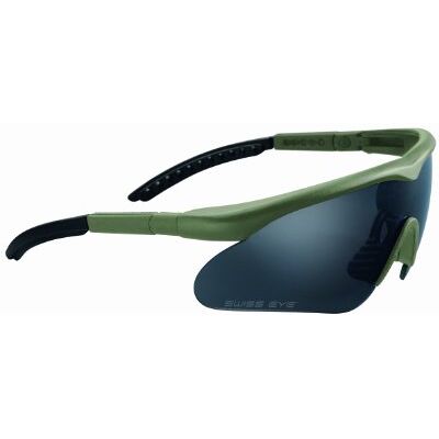 Mil-Tec Swiss Eye Sturm Miltec Swisseye Raptor Lunettes de sécurité en caoutchouc Vert foncé Taille unique Mil-Tec Swiss Eye Sturm Miltec Swisseye Raptor Lunettes de sécurité en caoutchouc Vert foncé Taille unique