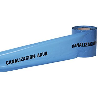 Cofan 11000314 Ruban de balisage « canalisation de l'eau » 150 mm x 250 m Cofan 11000314 Ruban de balisage « canalisation de l'eau » 150 mm x 250 m