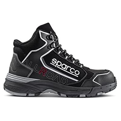SPARCO ALLROAD H S3 SRC, Chaussures de travail anti-fortunistche, noir, 43, Noir, 43 EU SPARCO ALLROAD H S3 SRC, Chaussures de travail anti-fortunistche, noir, 43, Noir, 43 EU