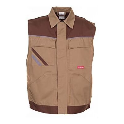 Planam 2364060 Highline Gilet Taille XXL Kaki/Marron/Zinc Planam 2364060 Highline Gilet Taille XXL Kaki/Marron/Zinc