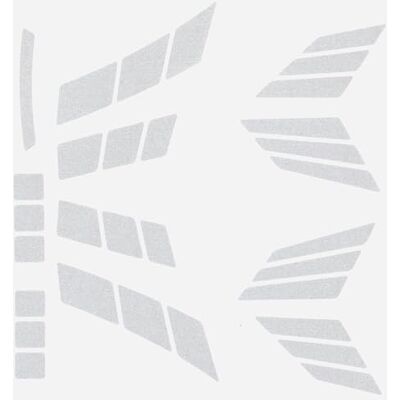 ABUS Lot d'autocollants réfléchissants pour URBAN-I 3.0 pour améliorer la visibilité ABUS Lot d'autocollants réfléchissants pour URBAN-I 3.0 pour améliorer la visibilité