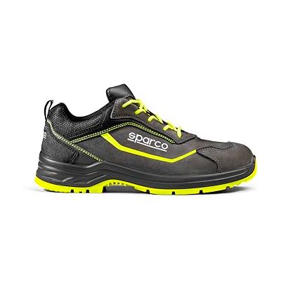 SPARCO Conor Chaussures de sécurité et de sécurité incendie Unisexe Adulte, gris foncé, 40 EU SPARCO Conor Chaussures de sécurité et de sécurité incendie Unisexe Adulte, gris foncé, 40 EU