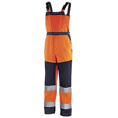 texxor 4335-28 Buffalo Salopette haute visibilité, Orange/Bleu Marine, 28 texxor 4335-28 Buffalo Salopette haute visibilité, Orange/Bleu Marine, 28