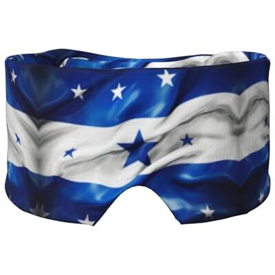 SKKNT Drapeau du Honduras Imprimé Sommeil Eye & Oreille Masque Respirant Réglable Occultant Masque Yeux Confortable SKKNT Drapeau du Honduras Imprimé Sommeil Eye & Oreille Masque Respirant Réglable Occultant Masque Yeux Confortable