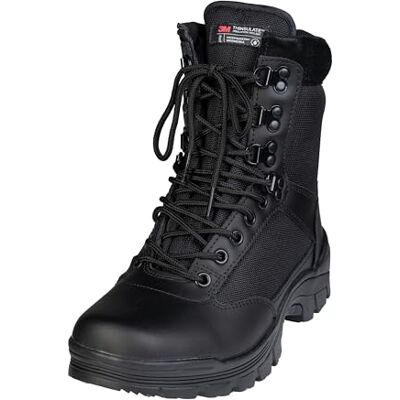 Mil-Tec Mixte Swat Botte de randonnée, Noir, 50 EU, Noir, 50 EU Mil-Tec Mixte Swat Botte de randonnée, Noir, 50 EU, Noir, 50 EU