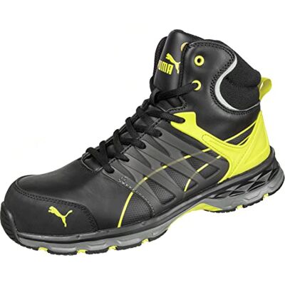 PUMA Safety ox633880-NOIR/JAUNE-40 Velocity 2.0 Yellow MID 633880-40 ESD Bottes de sécurité S3 Taille 40 Noir, Jaune 1 39 EU PUMA Safety ox633880-NOIR/JAUNE-40 Velocity 2.0 Yellow MID 633880-40 ESD Bottes de sécurité S3 Taille 40 Noir, Jaune 1 39 EU