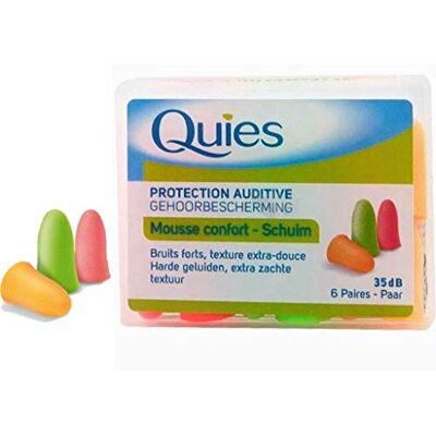 Quies Mousse de protection auditive Quies Mousse de protection auditive