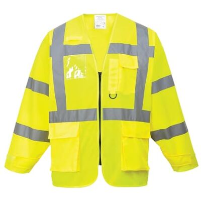 Portwest Veste de sécurité Executive Taille L Jaune S475YERL Portwest Veste de sécurité Executive Taille L Jaune S475YERL