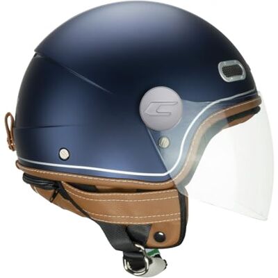 Casque Jet Moto CGM 191V PIX VINTAGE - Style Italien Compact Casque Jet Moto CGM 191V PIX VINTAGE - Style Italien Compact