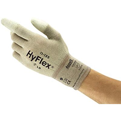 Ansell PU610 DG AS Gants pour usages multiples, protection mécanique, Gris, Taille 6 (Sachet de 12 paires) Ansell PU610 DG AS Gants pour usages multiples, protection mécanique, Gris, Taille 6 (Sachet de 12 paires)