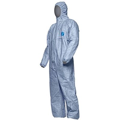 DuPont Combinaison Tyvek Classic Xpert CHF5 Étanche aux liquides Catégorie 3 Protection contre les produits chimiques Avec capuche Anti-statique DuPont Combinaison Tyvek Classic Xpert CHF5 Étanche aux liquides Catégorie 3 Protection contre les produits chimiques Avec capuche Anti-statique