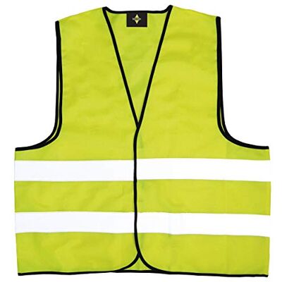 Korntex Gilet de sécurité Standard, avec Ourlet Noir Korntex Gilet de sécurité Standard, avec Ourlet Noir