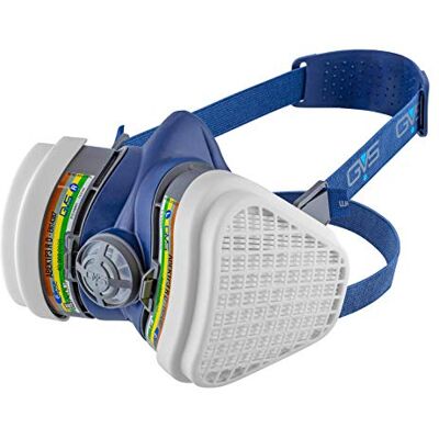 GVS Filter Technology SPR490 Elipse Masque avec filtre ABEK1P3 contre les gaz, les vapeurs et la poussière, S/M GVS Filter Technology SPR490 Elipse Masque avec filtre ABEK1P3 contre les gaz, les vapeurs et la poussière, S/M