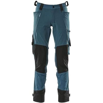 MASCOT 17079-311-44-82C42 Pantalon avec Poches Genouillères Taille Bleu Pétrole Foncé, 82C42 MASCOT 17079-311-44-82C42 Pantalon avec Poches Genouillères Taille Bleu Pétrole Foncé, 82C42