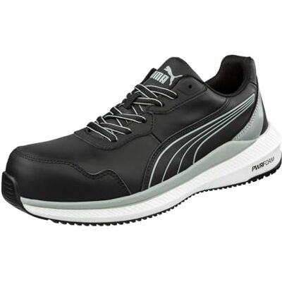 PUMA Zoom Low S3S ESD Chaussures de sécurité antidérapantes légères pour homme, Noir , 44 EU PUMA Zoom Low S3S ESD Chaussures de sécurité antidérapantes légères pour homme, Noir , 44 EU