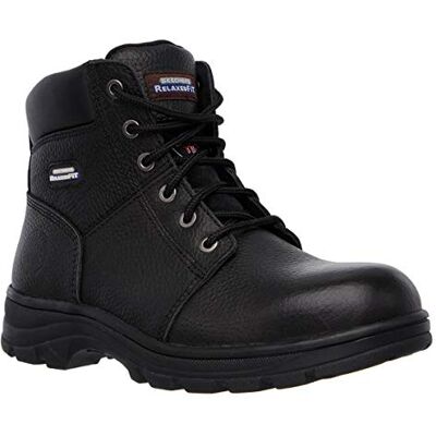 Skechers Workshire, Bottine Homme, Black, 48.5 EU Skechers Workshire, Bottine Homme, Black, 48.5 EU